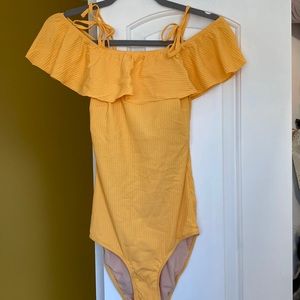 Albion tangerine swimsuit, small